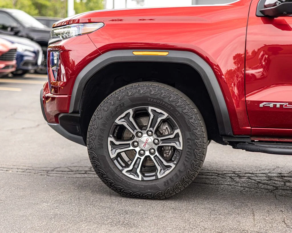 Used 2024 Red GMC AT4 image 8