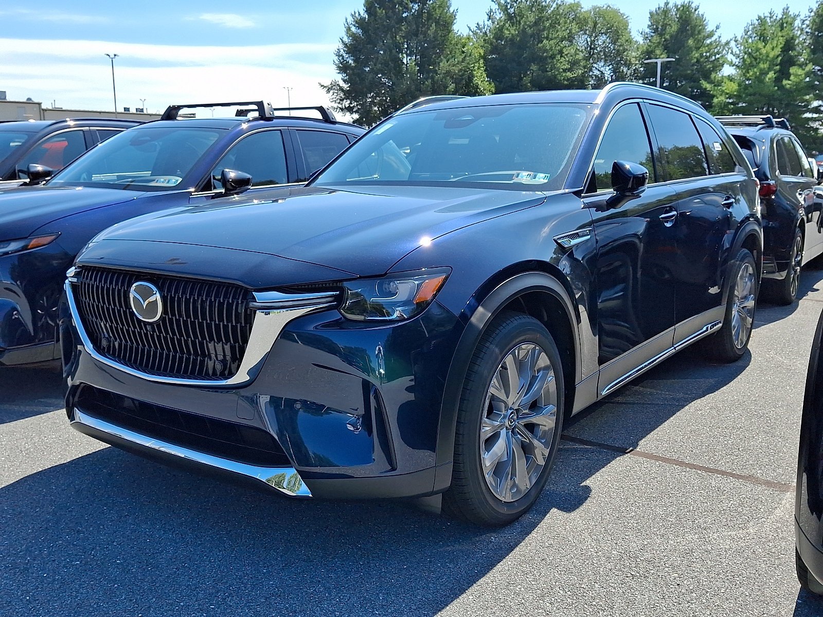 New 2026 Deep Crystal Blue Mica Mazda Premium Plus image 3