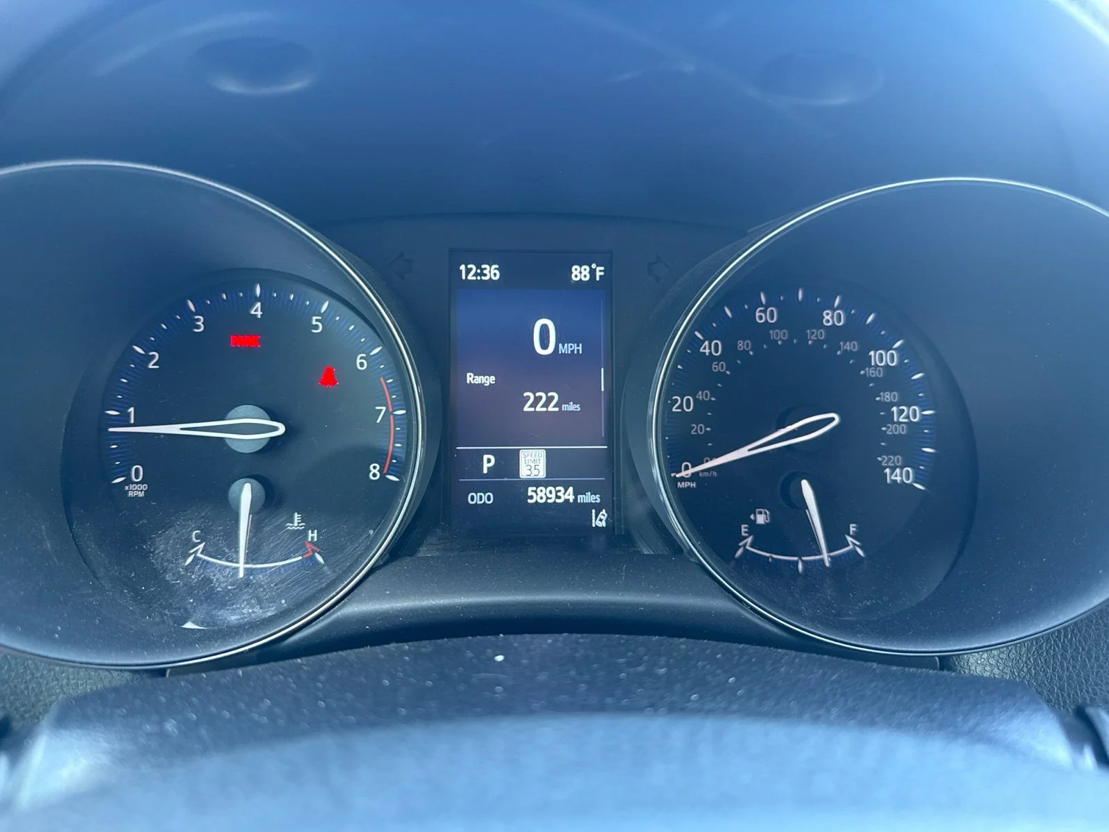 Used 2021 Blue Toyota XLE image 14