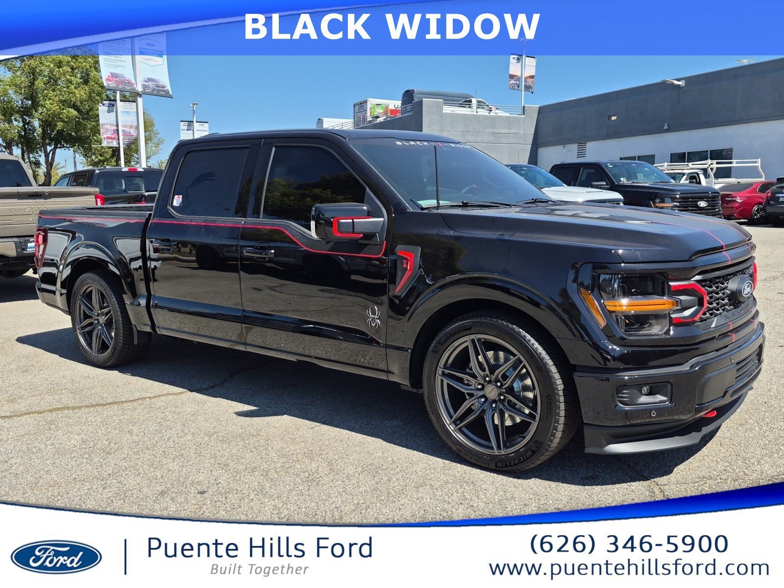 New 2026 Agate Black Metallic Ford XLT image 1