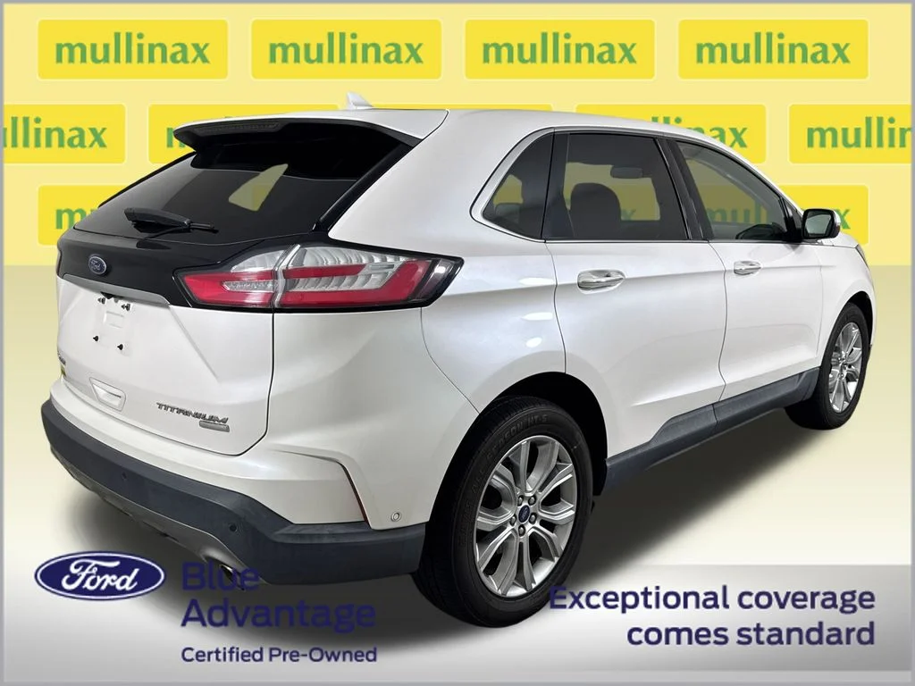 Certified Used 2019 White Ford Titanium image 4