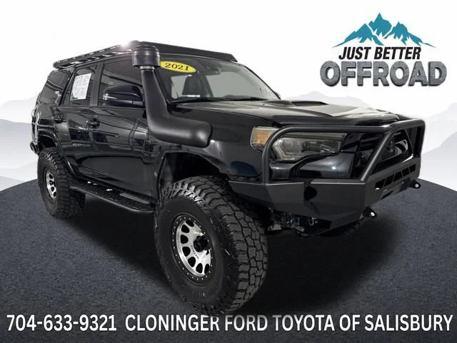 Used 2021 Black Toyota TRD Off-Road Premium image 1