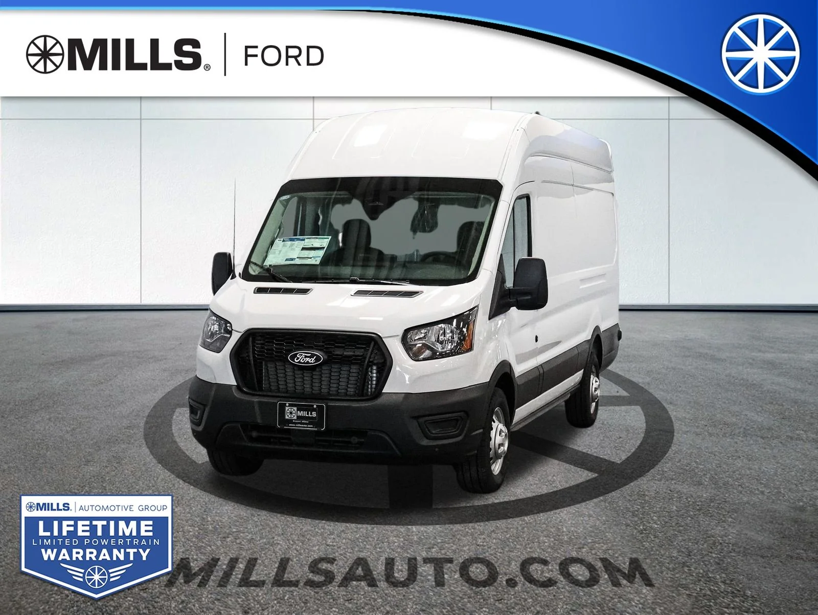New 2026 Oxford White Ford Cargo Van image 1