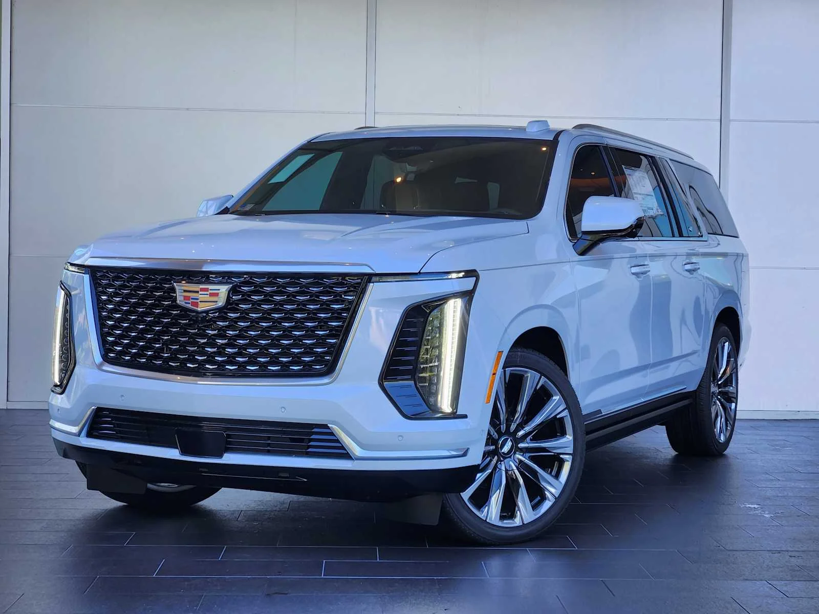 New 2026 Vibrant White Tricoat Cadillac Luxury image 1