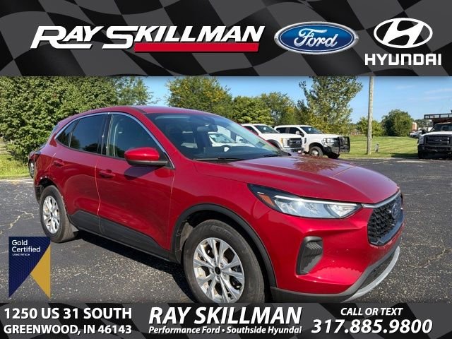 Used 2023 Rapid Red Metallic Tinted Clearcoat Ford Active image 1