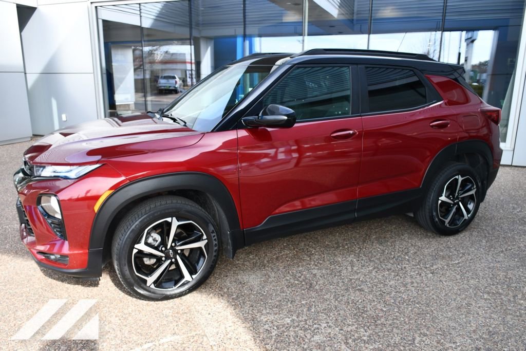 Used 2022 Chevrolet Trailblazer RS with VIN KL79MUSLXNB056398 for sale in Onalaska, WI