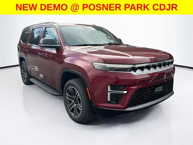 New 2026 Velvet Red Pearl-Coat Exterior Paint Jeep Grand Wagoneer image 3