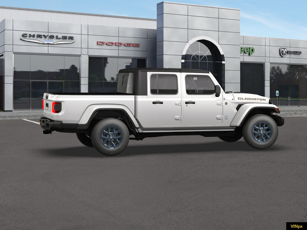 New 2026 Bright White Clear-Coat Exterior Paint Jeep 85th Anniversary Edition image 14