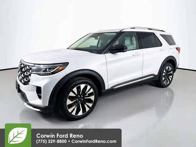 New 2026 Space White Metallic Ford Platinum image 3