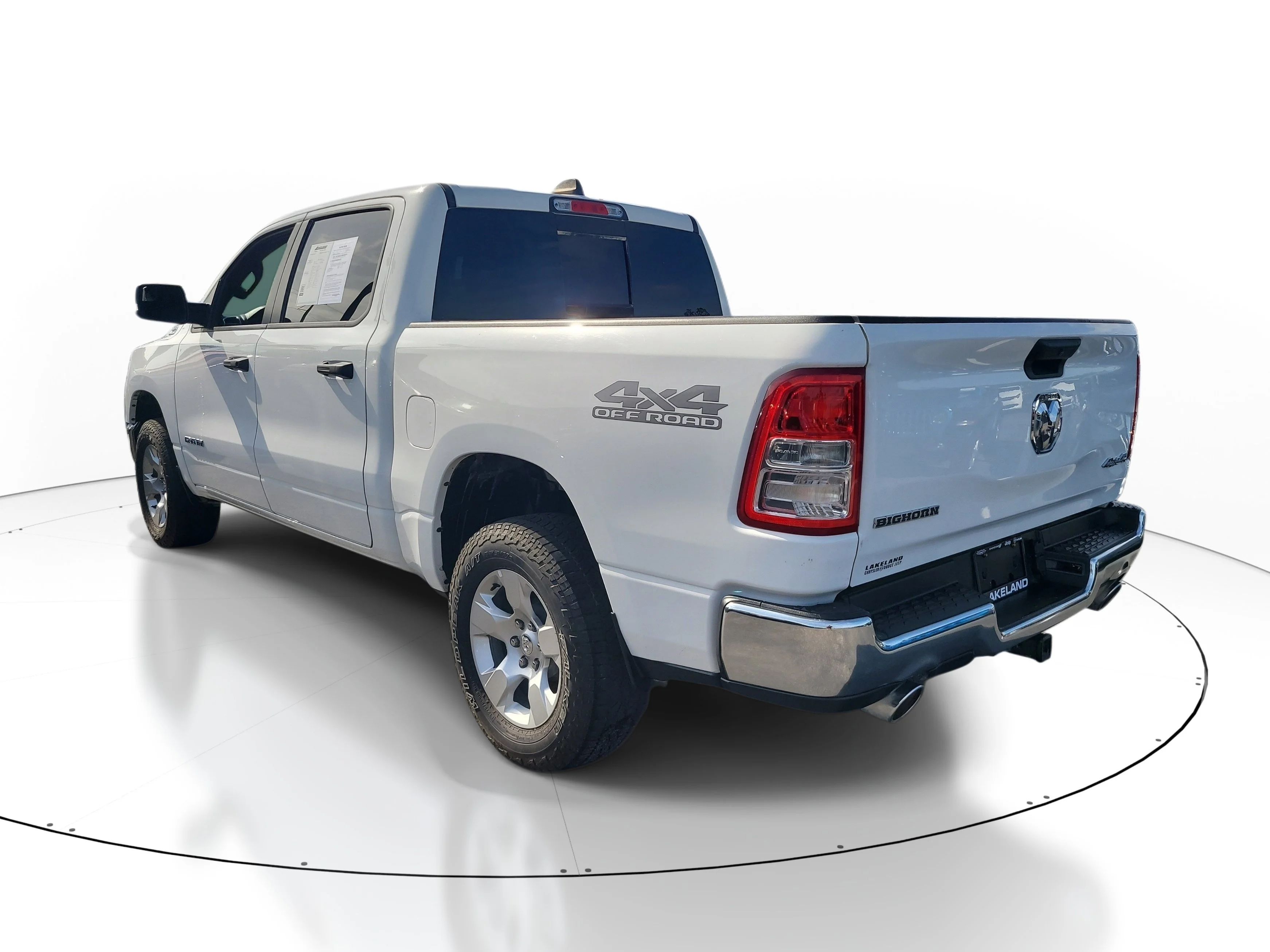 Used 2024 Bright White Clearcoat Ram Big Horn image 6