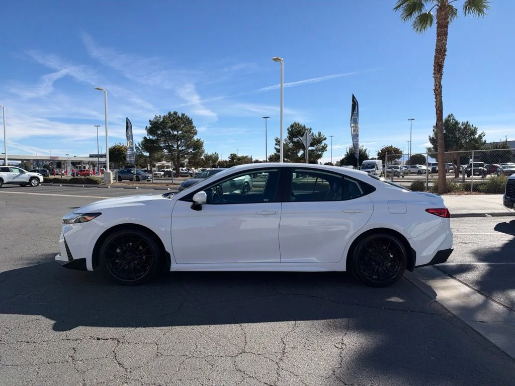 Used 2025 White Toyota SE image 2