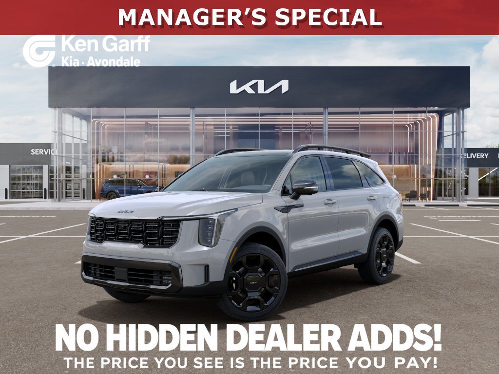 New 2026 Wolf Gray Kia X-Line SX Prestige AWD image 1
