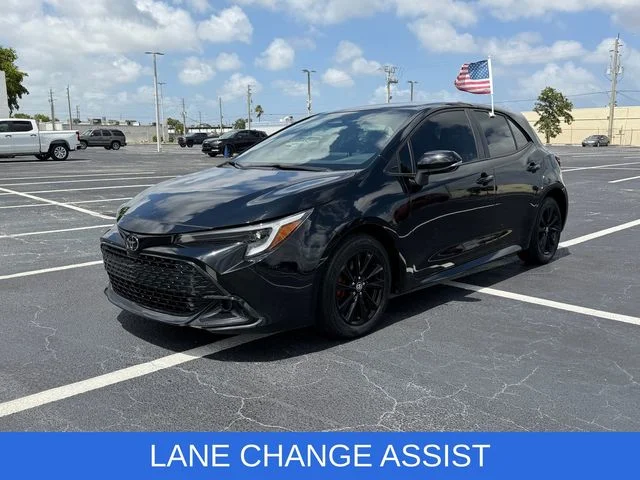 Used 2023 Black Toyota SE image 3