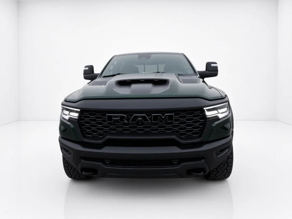 New 2026 Serrano-Green Metallic Exterior Paint RAM RHO image 7