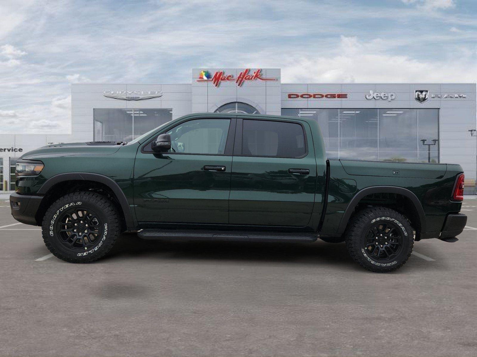 New 2026 Serrano-Green Metallic Exterior Paint RAM Rebel image 2