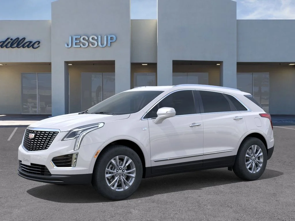 New 2026 Crystal White Tricoat Cadillac FWD Luxury image 2