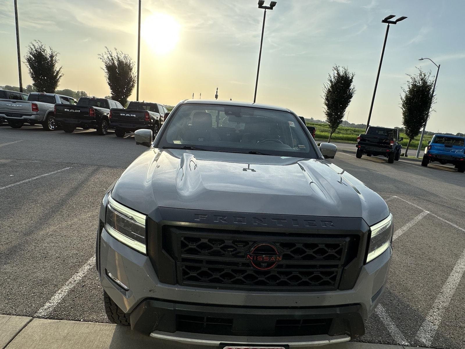 Used 2023 Boulder Gray Pearl Nissan PRO-4X image 6