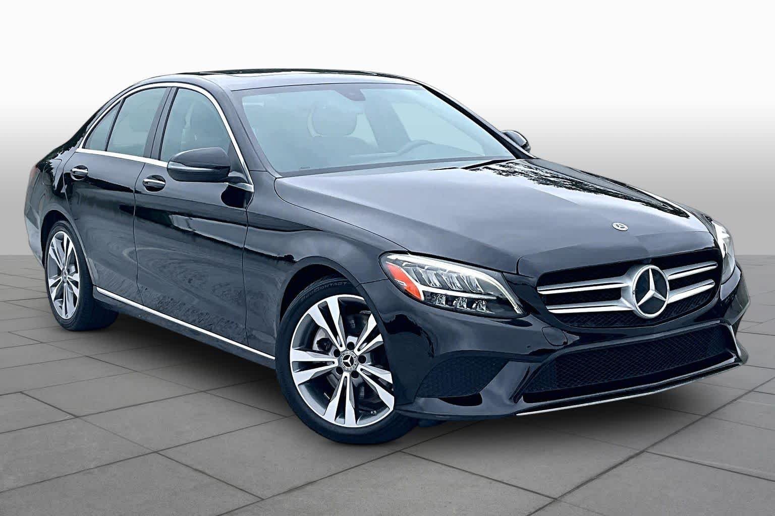 Used 2021 Obsidian Black Metallic Mercedes-Benz C 300 image 3