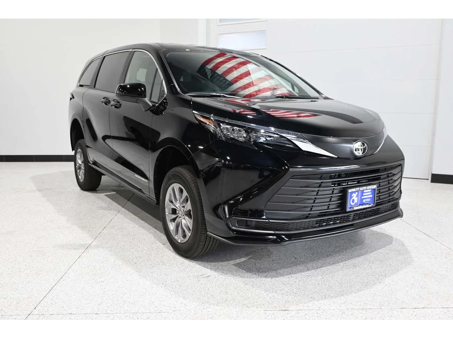 New 2026 BLACK Toyota LE Mobility Handicap Van image 3