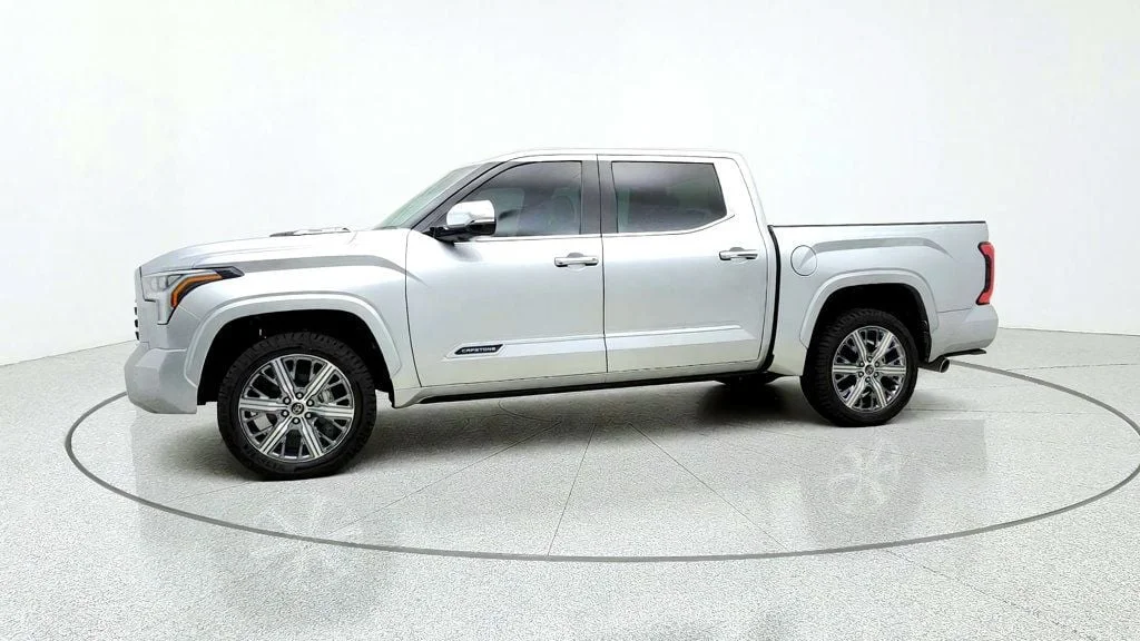 Used 2024 Celestial Silver Metallic Toyota Capstone Hybrid CrewMax 5.5