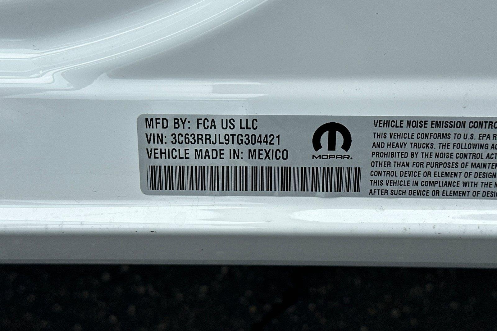 New 2026 Bright White Clearcoat Ram Laramie image 28