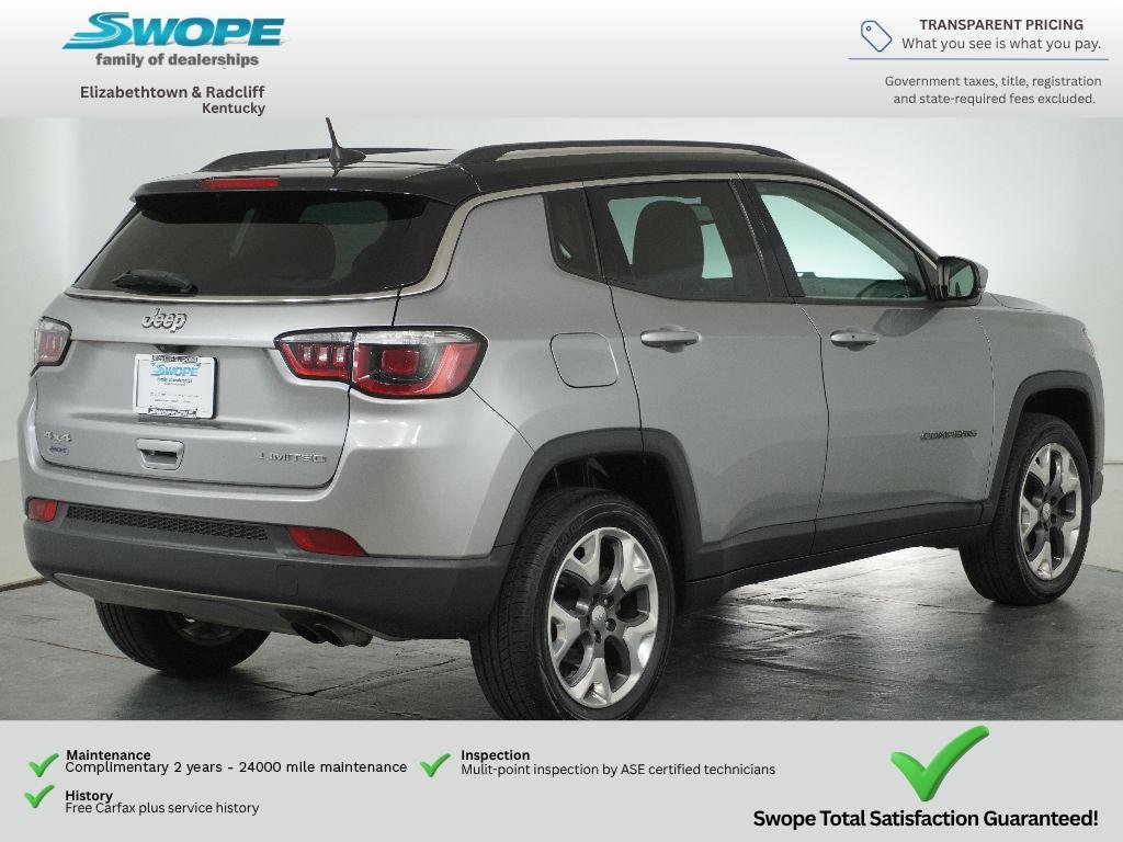 Used 2018 Gray Jeep Limited image 3
