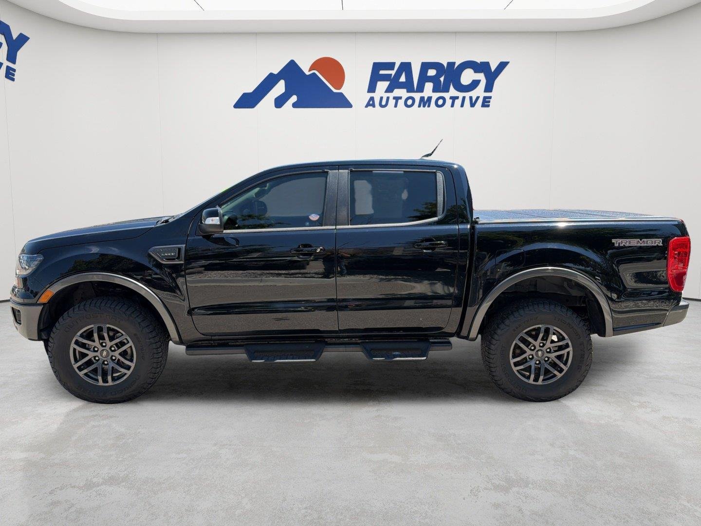 Used 2021 Shadow Black Ford LARIAT image 2