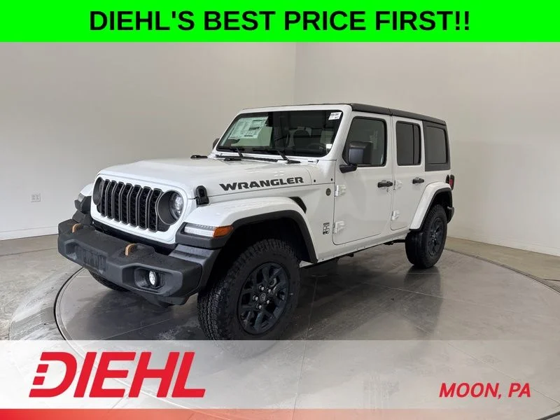 New 2026 Bright White Clear-Coat Exterior Paint Jeep 85th Anniversary Edition image 3