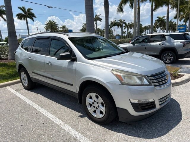 Used 2016 Chevrolet Traverse LS with VIN 1GNKRFED6GJ154740 for sale in Delray Beach, FL