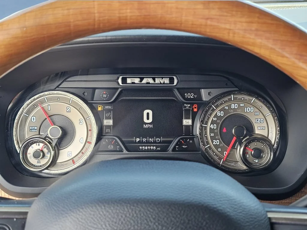 Used 2021 Pearl White Ram Longhorn image 25