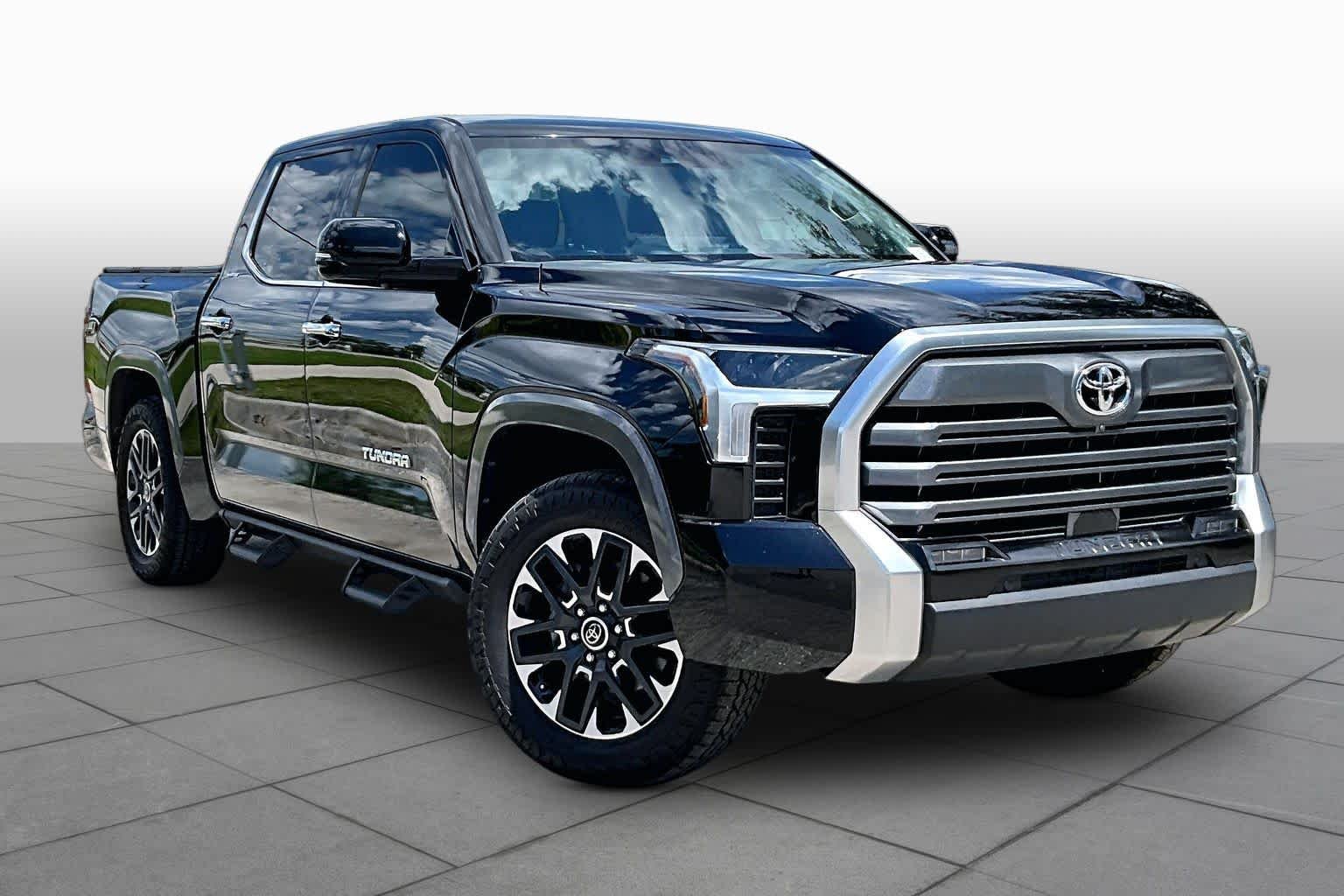 Used 2023 Midnight Black Metallic Toyota Limited image 3