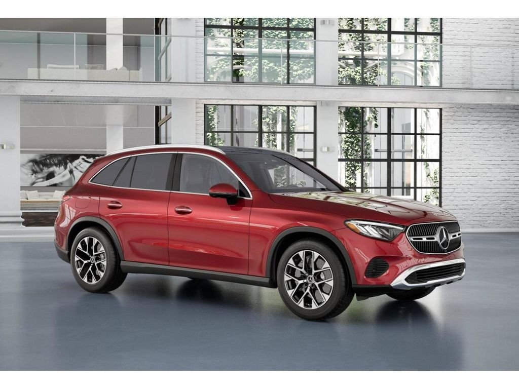 New 2026 MANUFAKTUR Patagonia Red Metallic Mercedes-Benz GLC 350 image 12