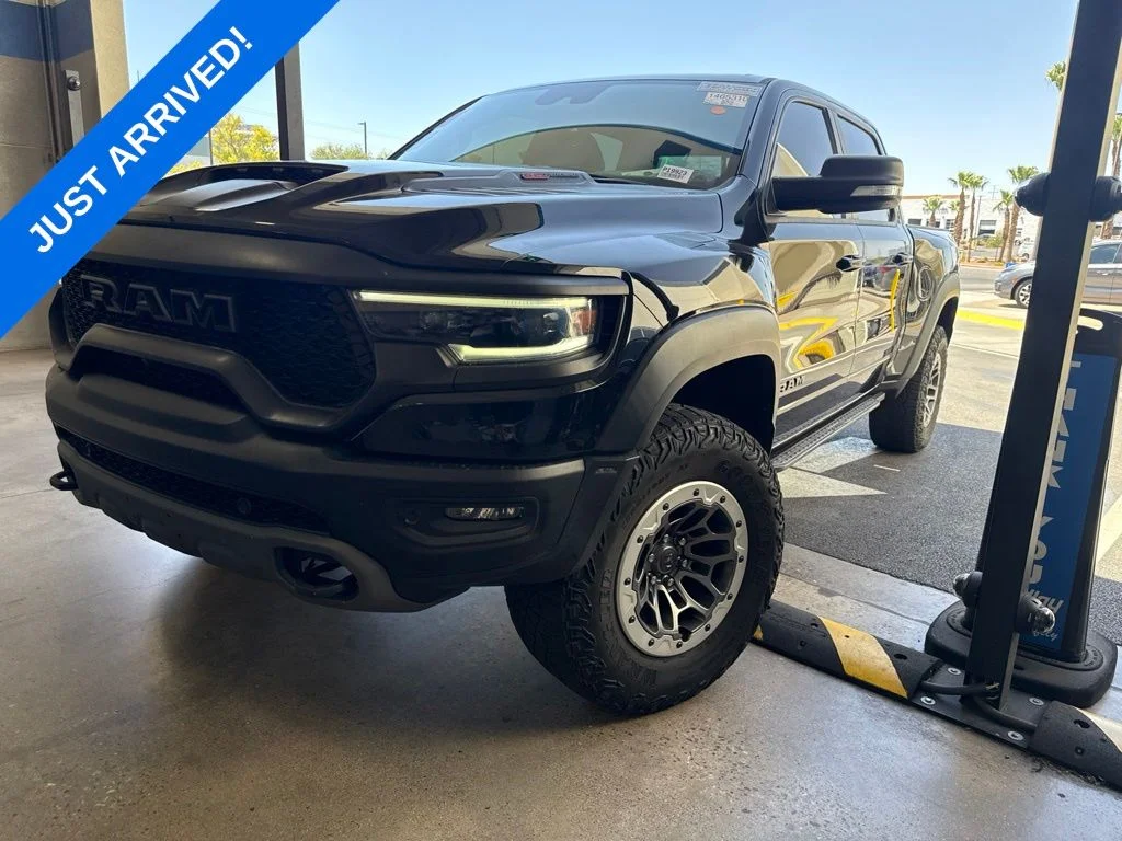 Used 2022 Diamond Black Ram TRX image 1