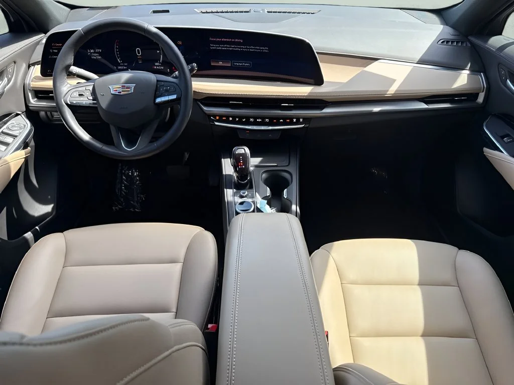Used 2024 Stellar Black Metallic Cadillac Luxury image 14