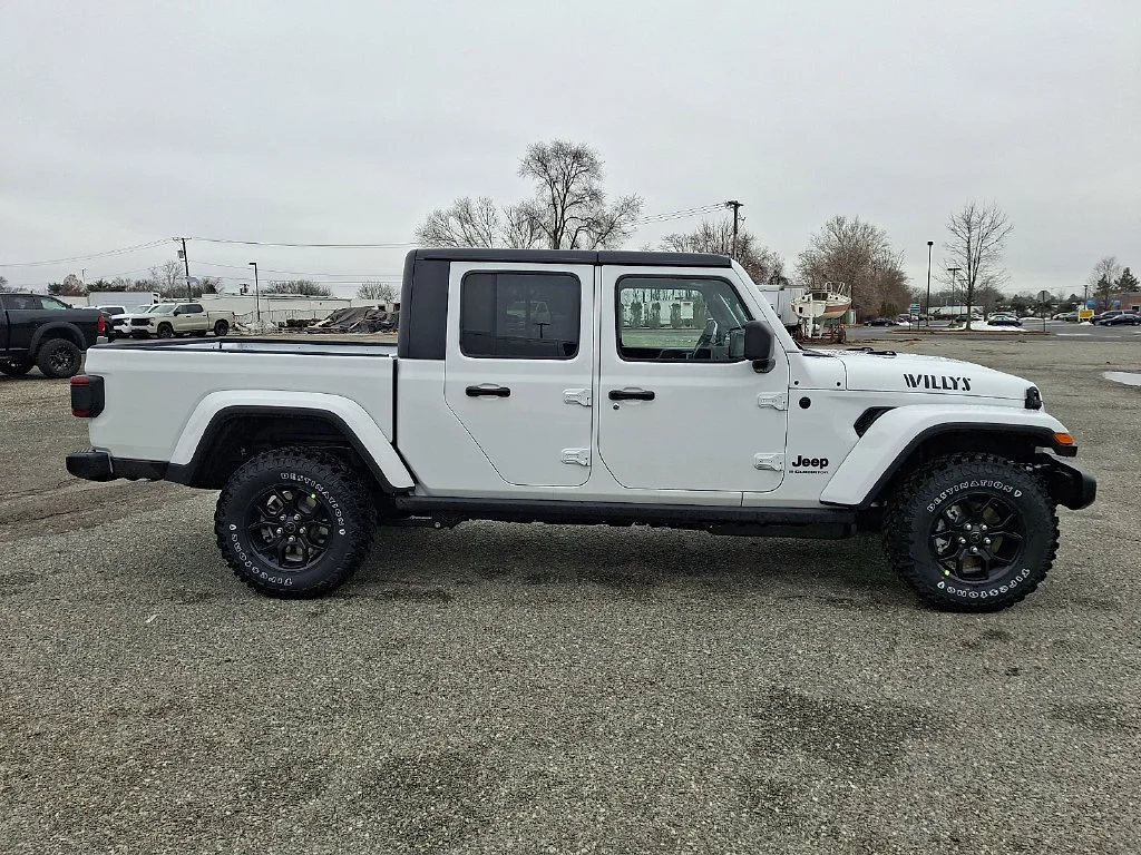 New 2026 Bright White Clear-Coat Exterior Paint Jeep Willys image 9