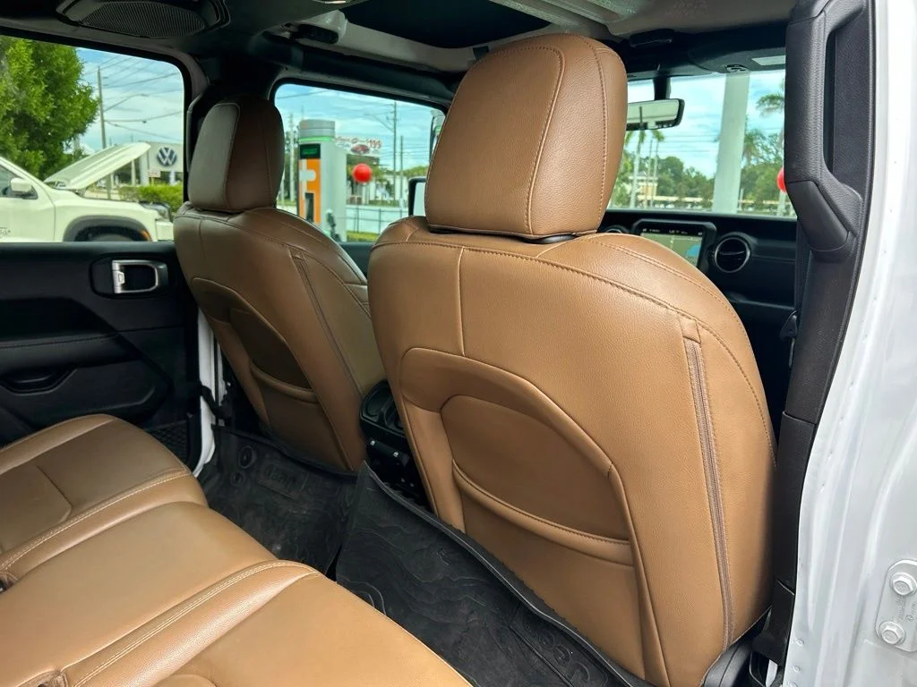 Used 2022 Bright White Clearcoat Jeep Overland image 44