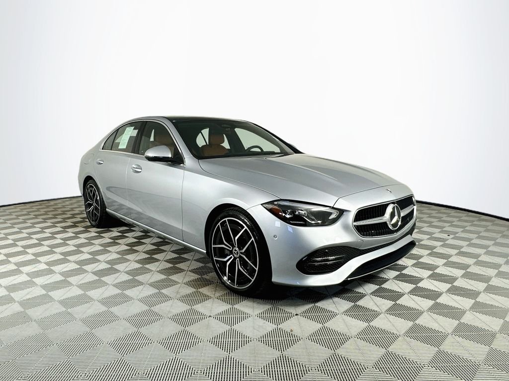 Certified Used 2026 Silver Mercedes-Benz C 300 image 1