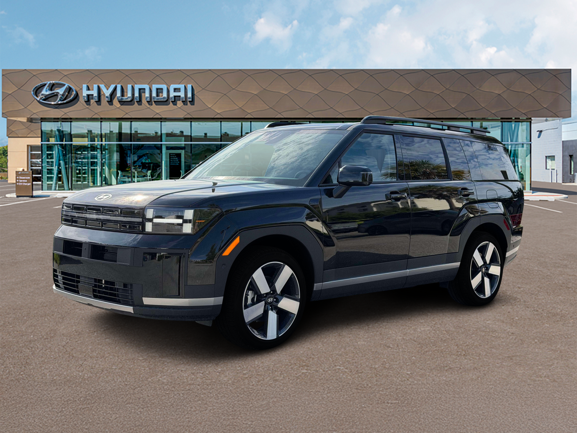 New 2027 Black Hyundai Limited FWD image 3