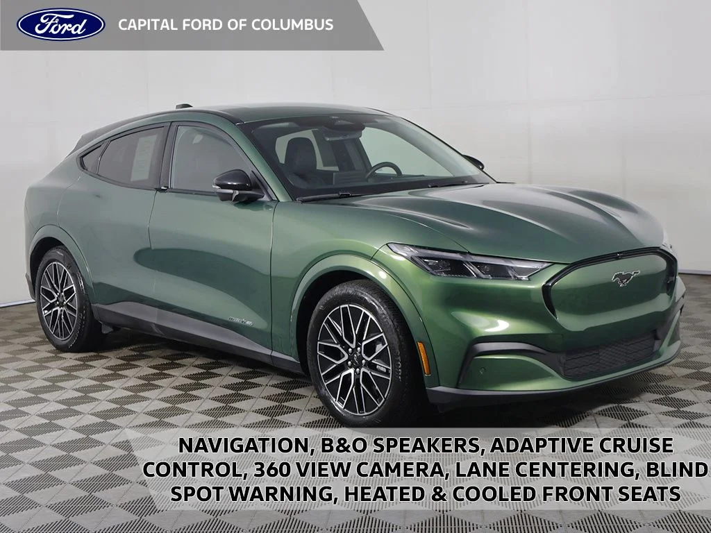 Used 2025 Green Metallic Ford Premium image 1