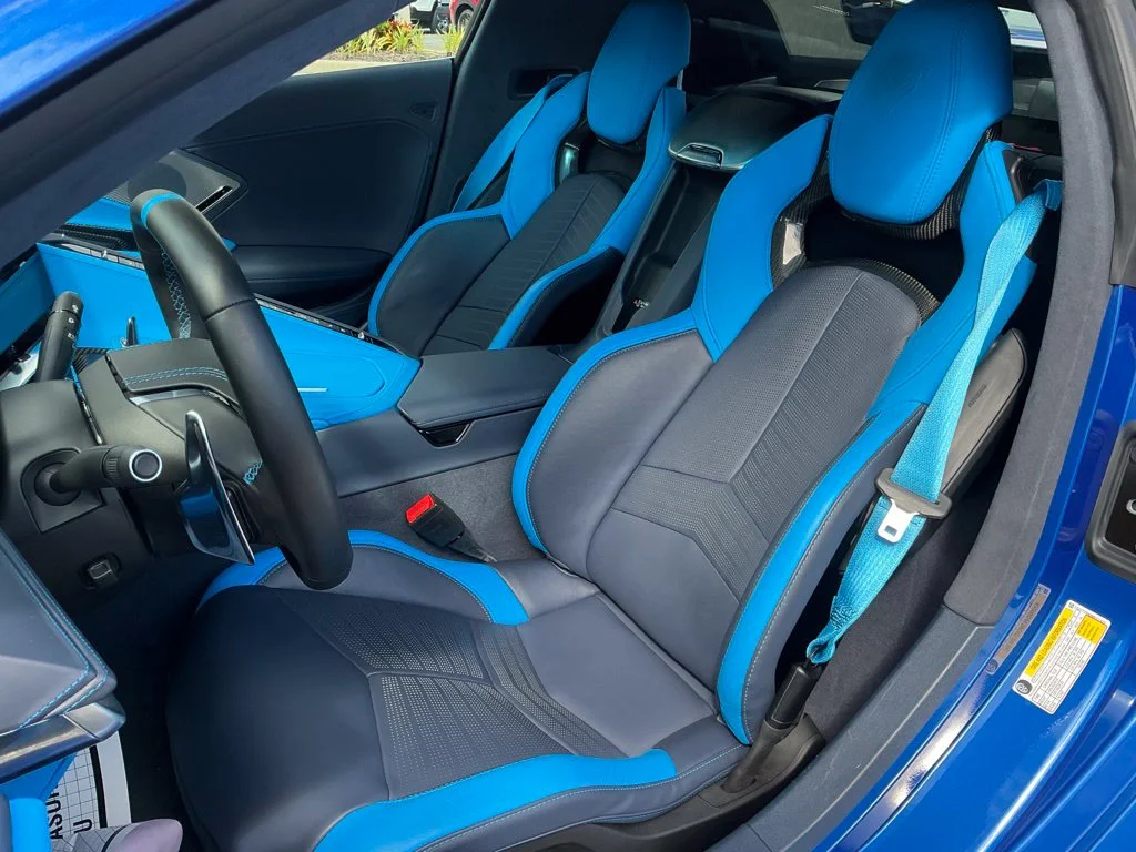 Used 2021 Blue Chevrolet Stingray image 22