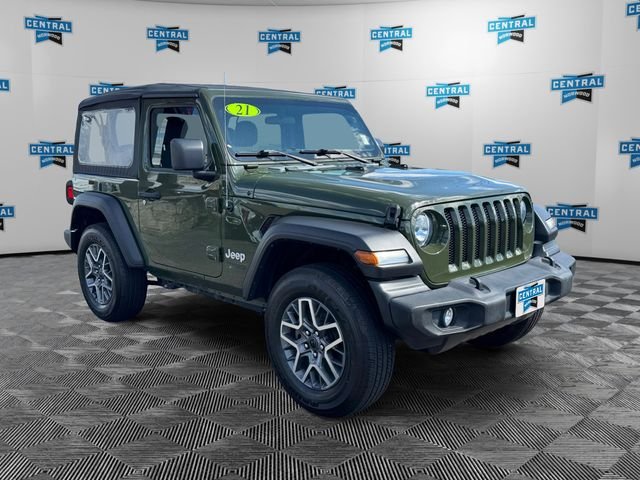 Certified Used 2021 Green Jeep Sport image 8