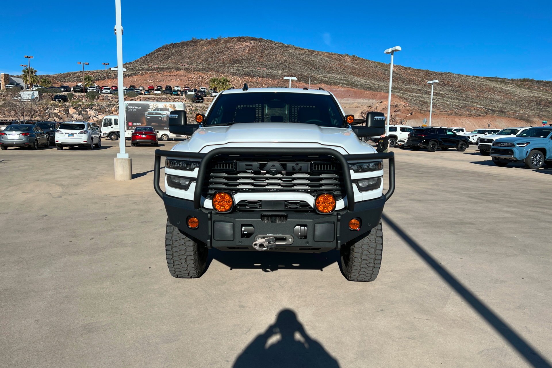 New 2025 Bright White Clearcoat RAM Big Horn image 9