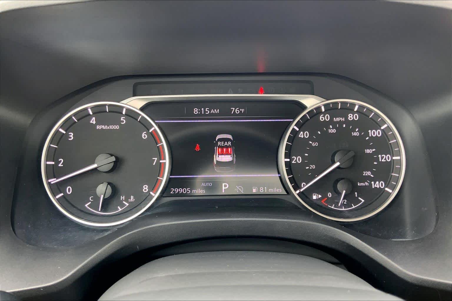 Used 2025 Scarlet Ember Tintcoat Nissan SV image 26