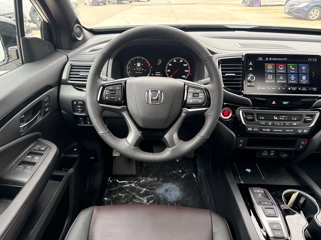New 2026 Platinum White Pearl Honda Black Edition Two-Tone image 13