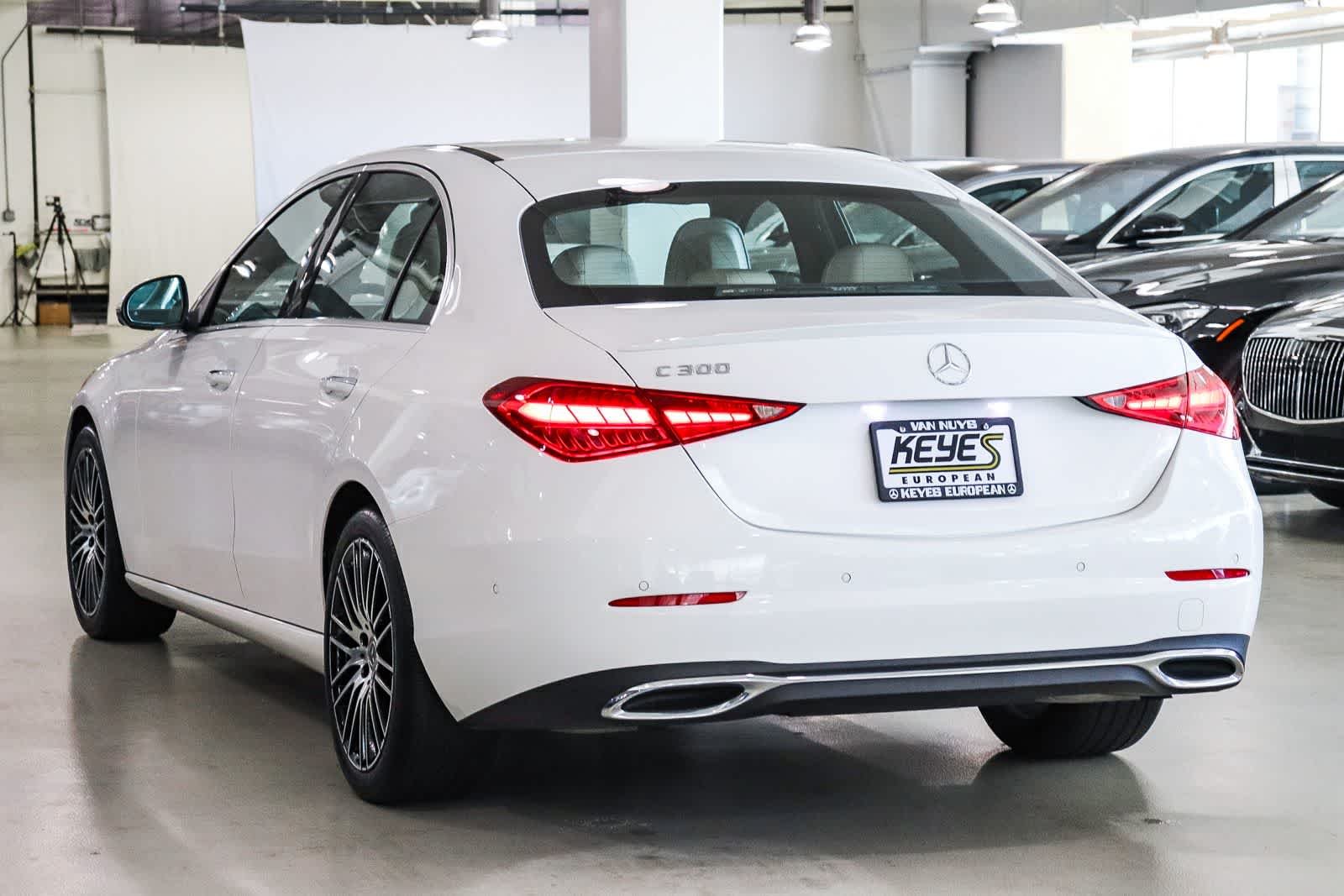 Certified Used 2023 Polar White Mercedes-Benz C 300 image 2