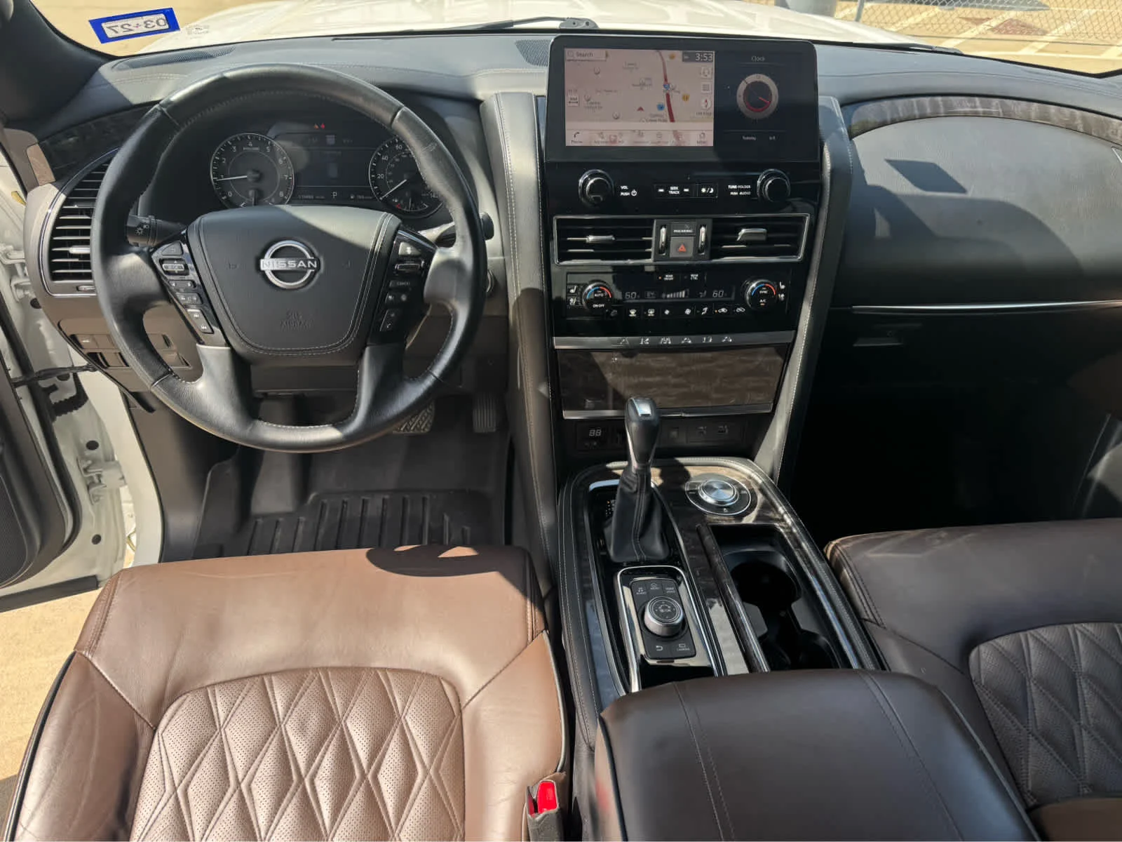 Used 2021 Aspen White Tricoat Nissan Platinum image 20