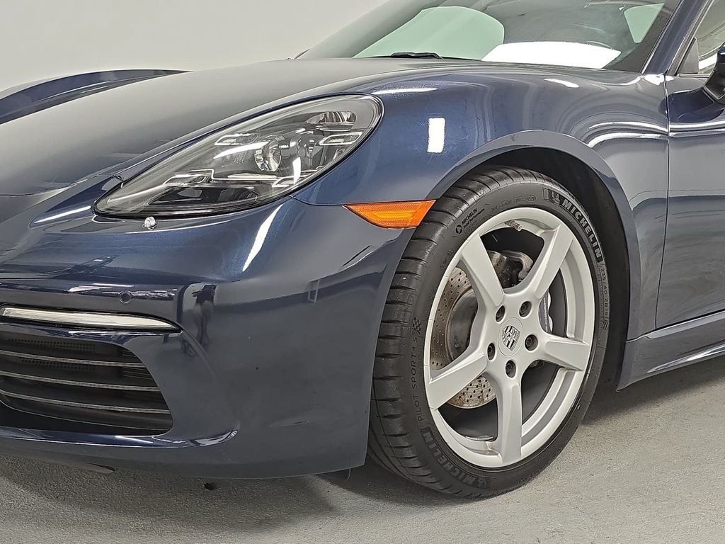 Certified Used 2021 Blue Porsche Boxster image 11