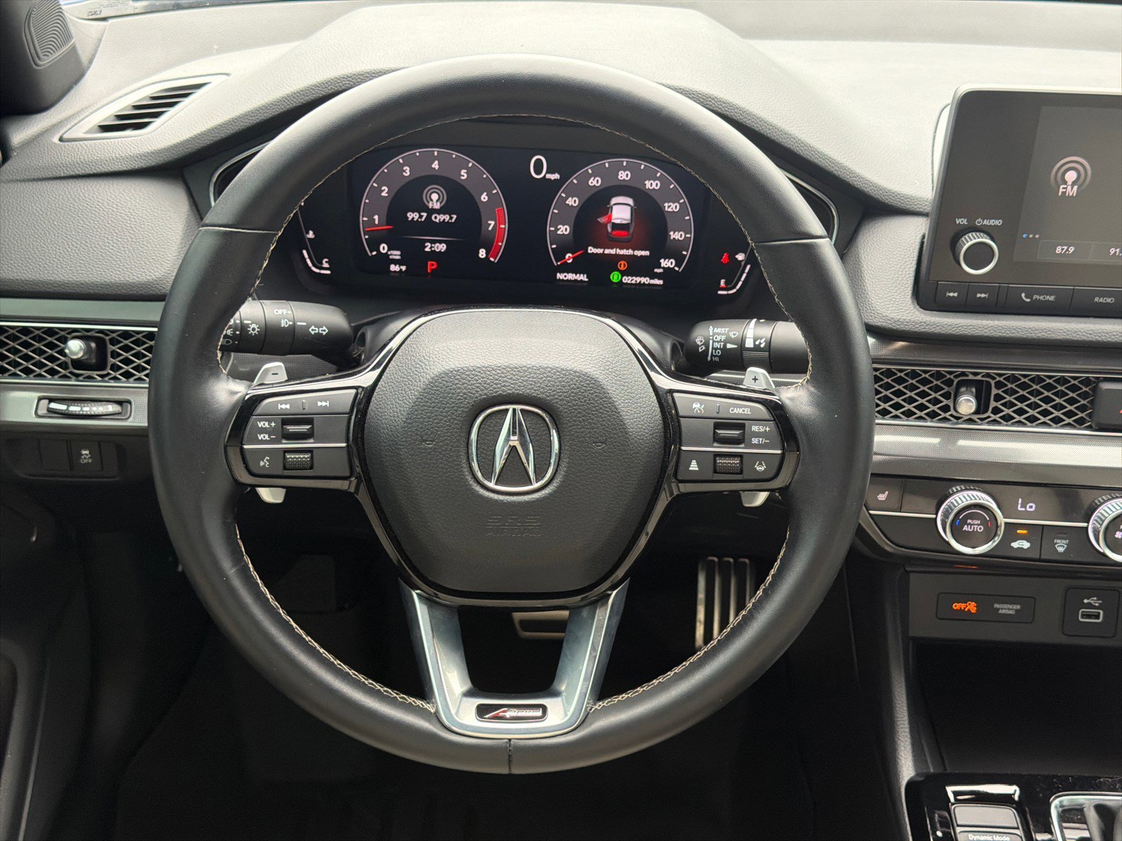 Used 2024 Apex Blue Pearl Acura with A-Spec Package image 25