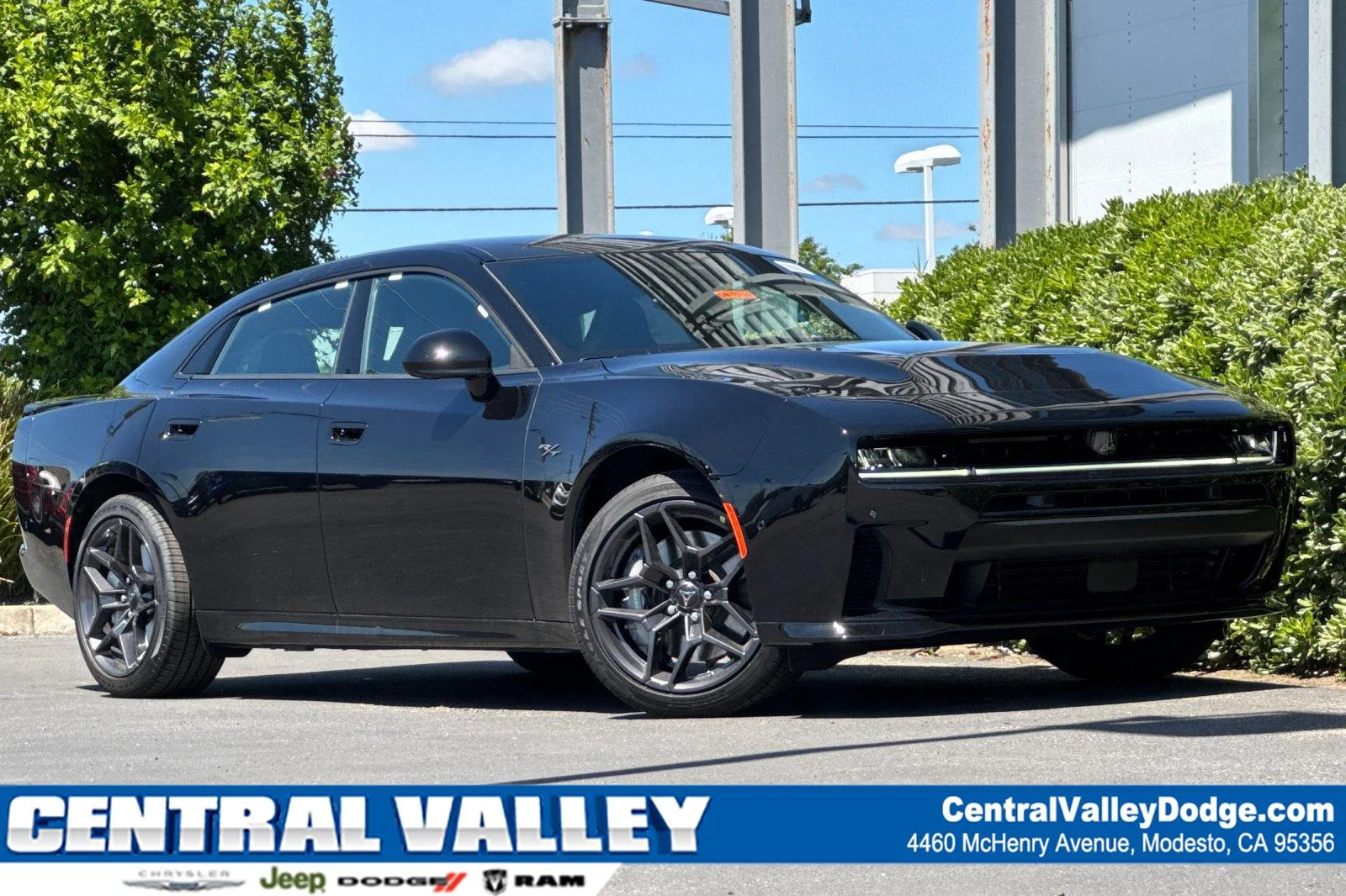 New 2026 Diamond Black Crystal Pearlcoat Dodge R/T Plus image 1