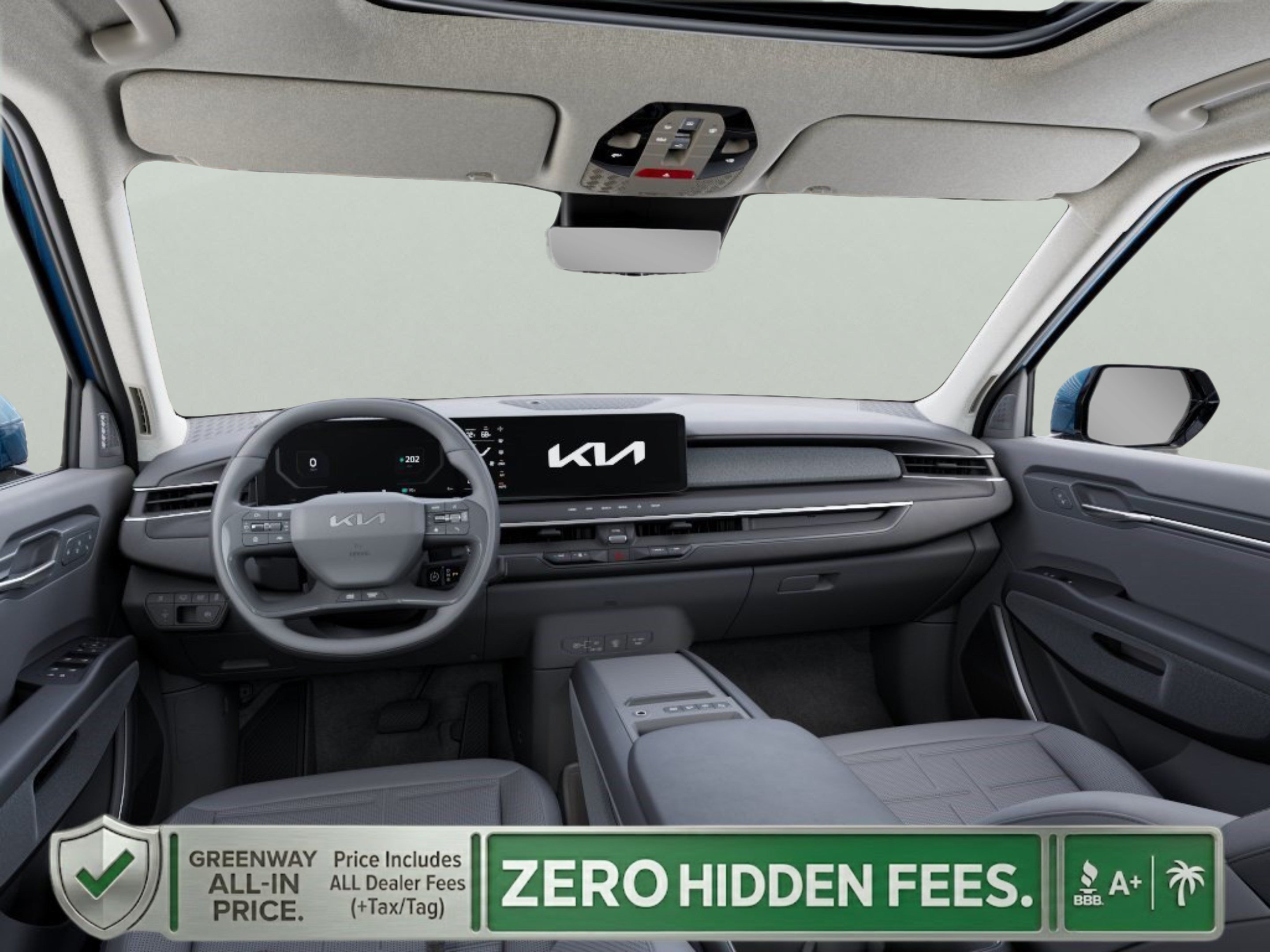New 2026 Ocean Blue Kia Land AWD image 9